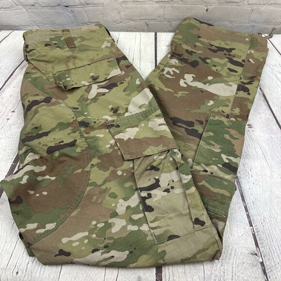 USGI Army Combat Uniform Trouser Unisex Pants Camouflage Med-Long Insect Guard - Picture 1 of 10